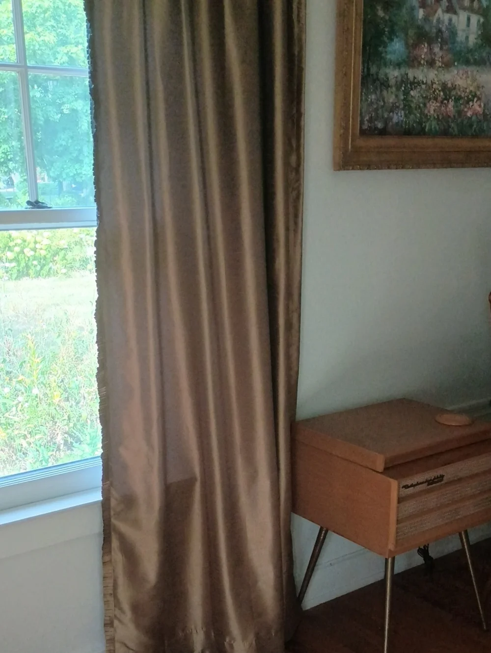 Gold Window Curtain Panel - Elrene